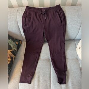 Yogalicious Lux Plum Jogger Pants